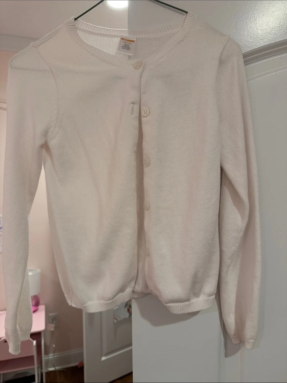 Gymboree Cream Button-Up Women’s Cardigan
